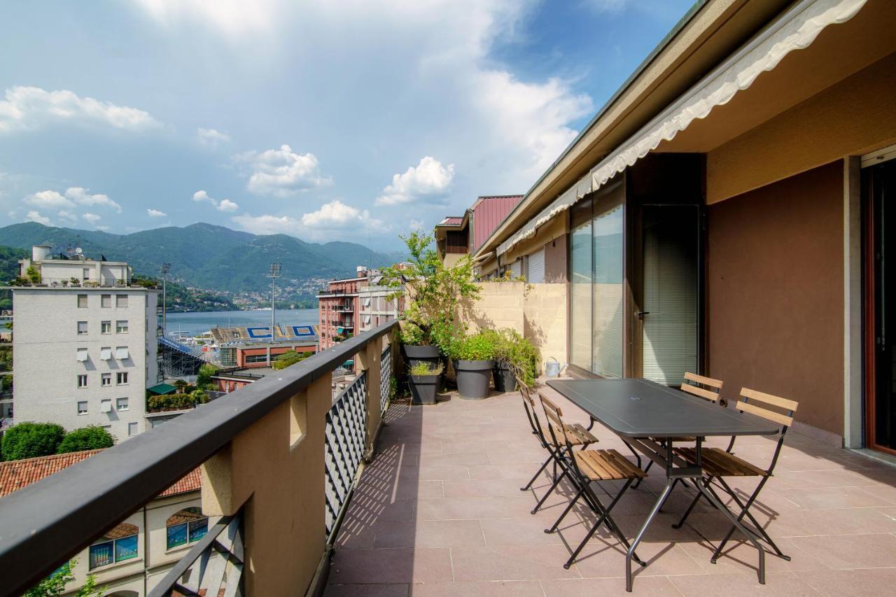 Lake View - Downtown Como Apartamento Exterior foto